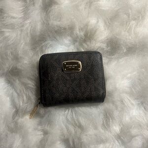 Michael Kors Brown Logo Bifold Wallet